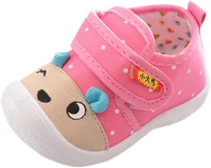 Baby Barefoot Shoes Boys Girls Lightweight Sneakers Knit Kids Bunny Slip on Walking Shoes for Indoor Outdoor