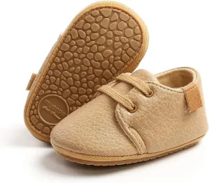 Baby Boys Girls Booties Fleece Anti-Slip Soft Sole Boots Toddler First Walker Warm Shoes