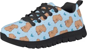 Biyejit Boys Girls Sneakers Anti-Skid Lightweight Kids Athletic Sport Walking Running Shoes