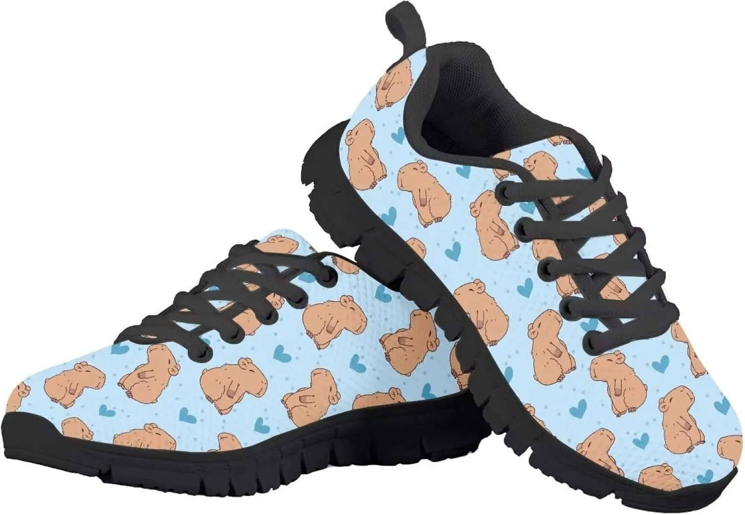 Biyejit Boys Girls Sneakers Anti-Skid Lightweight Kids Athletic Sport Walking Running Shoes