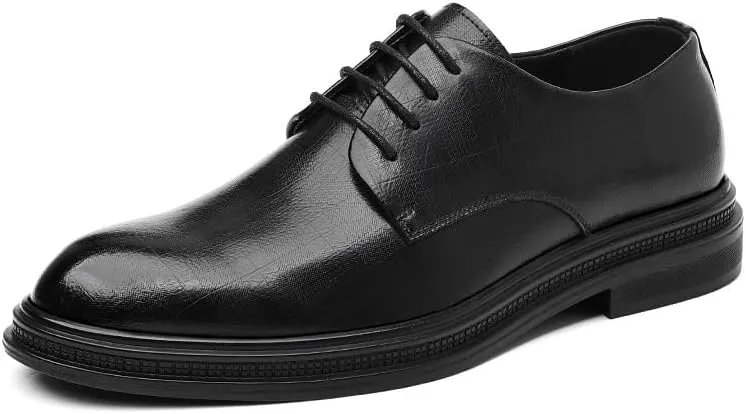 Classic Men's Dress Shoes Formal Casual Business Oxford Shoes Classic Lace Up Derby Shoes for Men