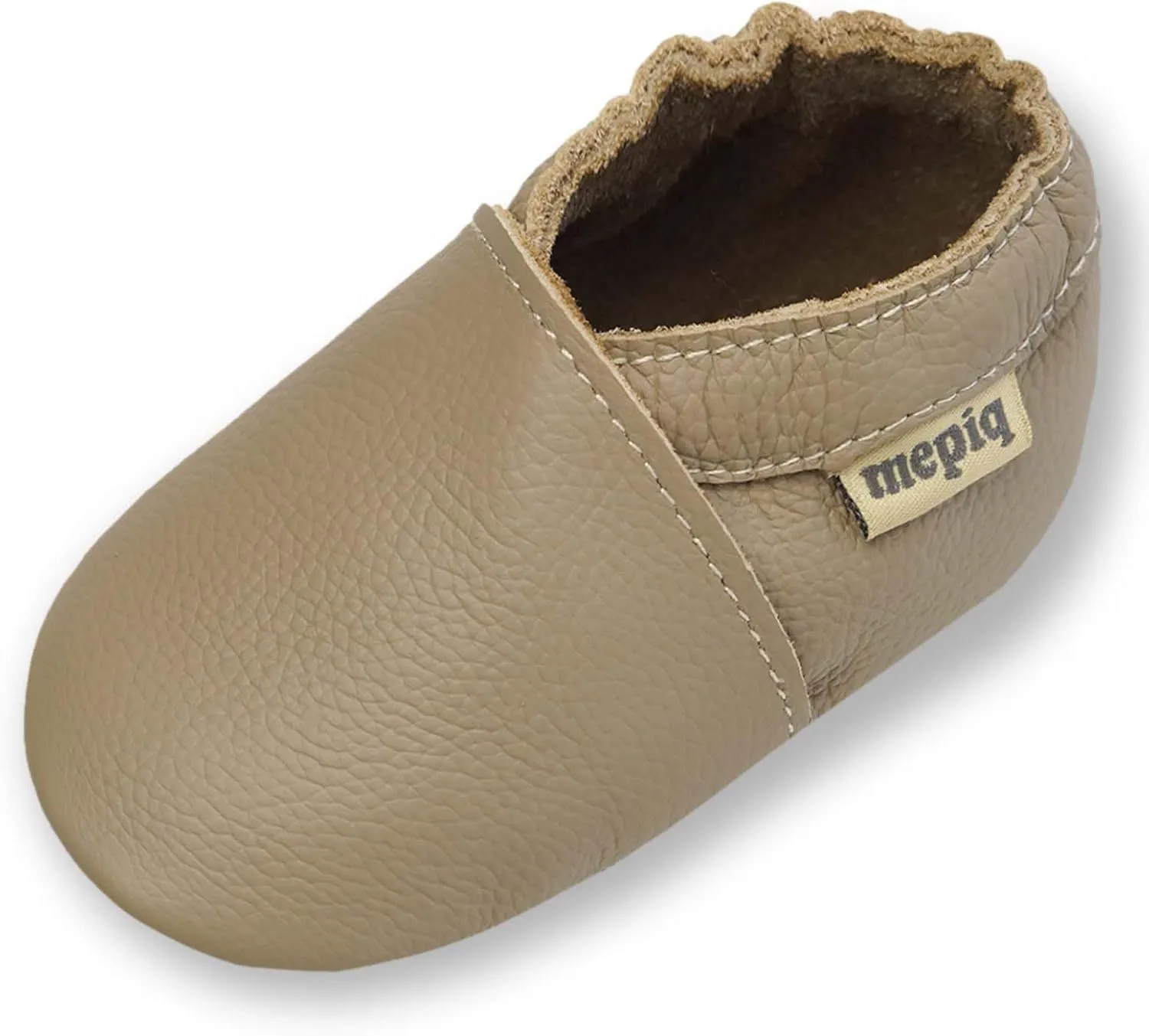 Crib shoes baby moccasins for boys girls toddler soft leather baby walking shoes slippers