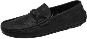 Fashion Men Loafers Suede Vamp Outdoor Wedding Round Toe Flat Heel Comfortable Walking Slip-on
