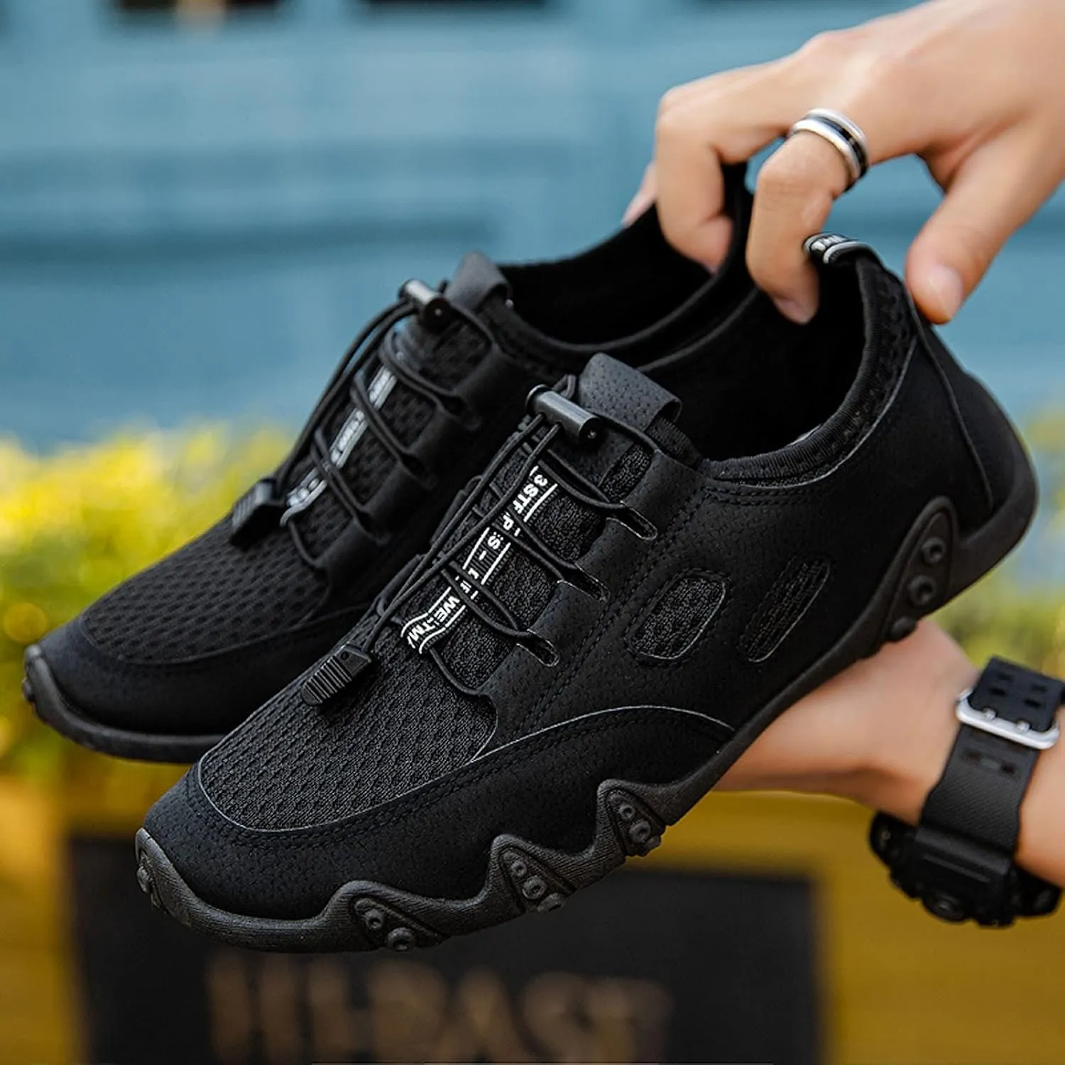 Fashion Orthopedic Sneakers for Men Comfortable Breathable Lightweight Tennis Shoe Men's Business Casual Shoes