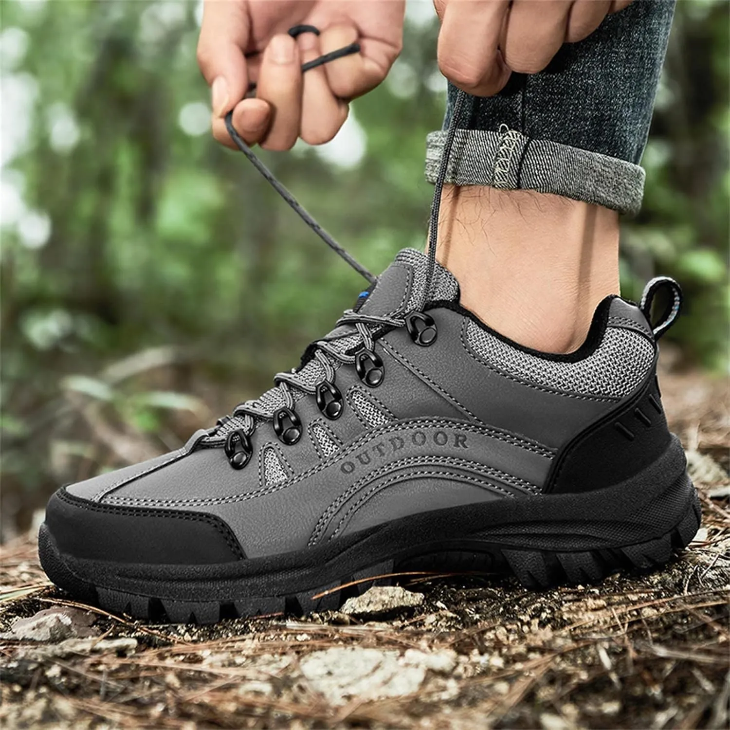 Fashion Sport Shoes for Men Comfortable Breathable Stretch Canvas Slip On Sneaker Lightweight Minimalist Shoes