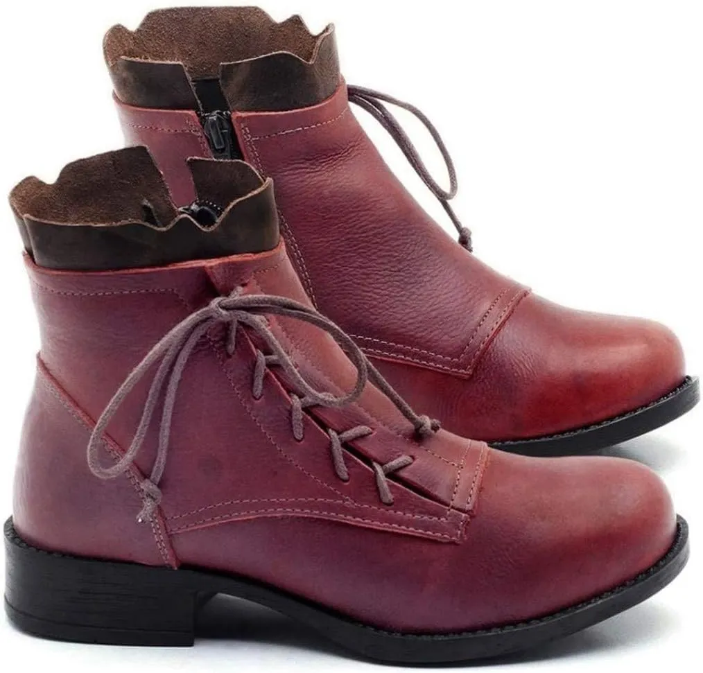 Flat Heel Ankle Boots Womens Ankle Boots Camo Wide Ankle Boots for Women Wide Width Womens Dress Boots Tight Ankle Womens Snow Boots Ankle Booties Women's Tan Ankle Boots