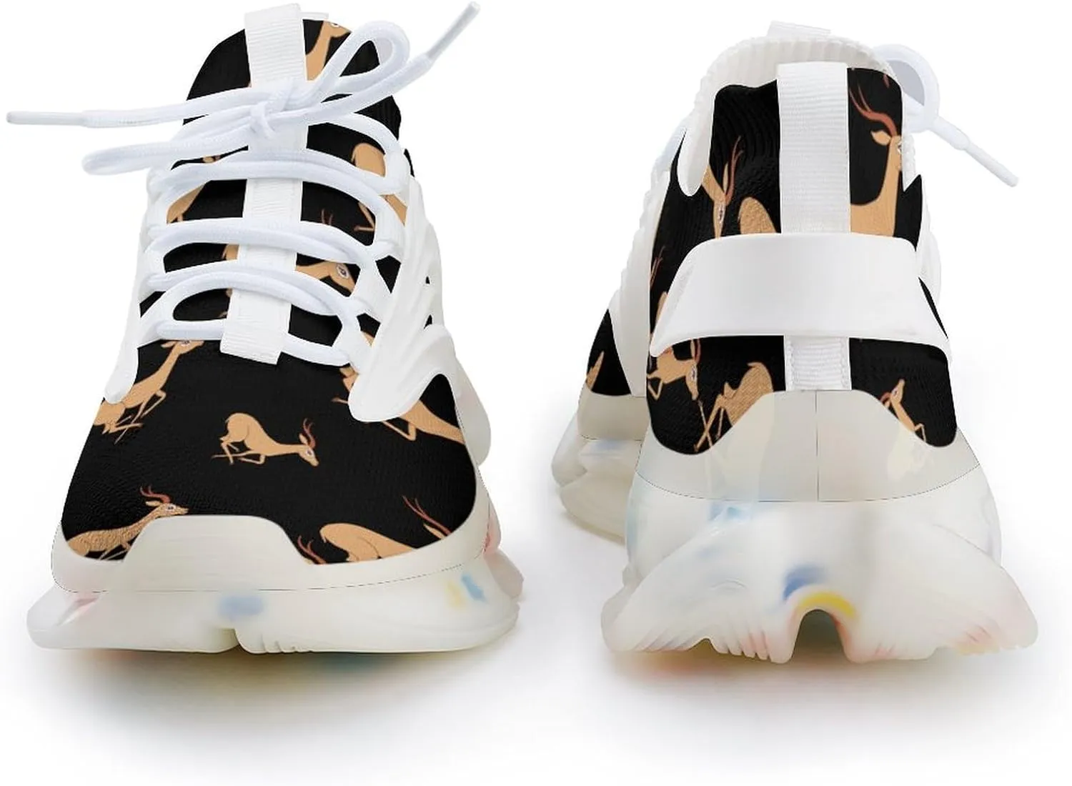 Gazelle Animal African Antelope Men's Running Shoes Lightweight Walking Shoe Breathable Sneaker