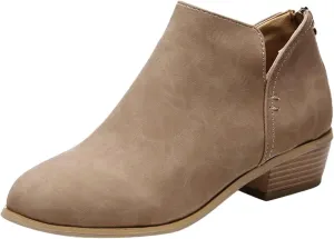 Gibobby Boots for Women Fashion Embroidery Western Boots Slip On Wide Calf Square Toe Chunky Heel Knee High Booties 52