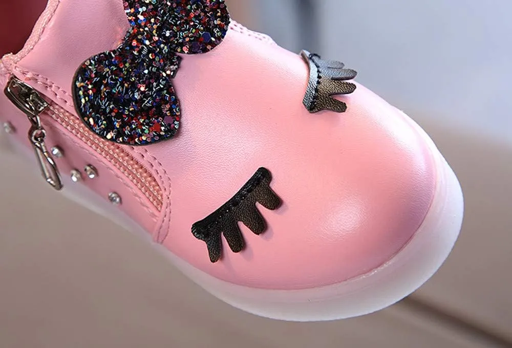 Girls Classic Western Cowboy Boots Fashion Western Boots Mid Calf Riding Shoes Autumn Winter Boots