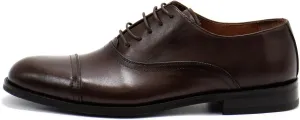 Hakki Men's Cinque Leather Cap-Toe Lace-up Oxford Dress Shoes for Men