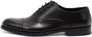 Hakki Men's Cinque Leather Cap-Toe Lace-up Oxford Dress Shoes for Men