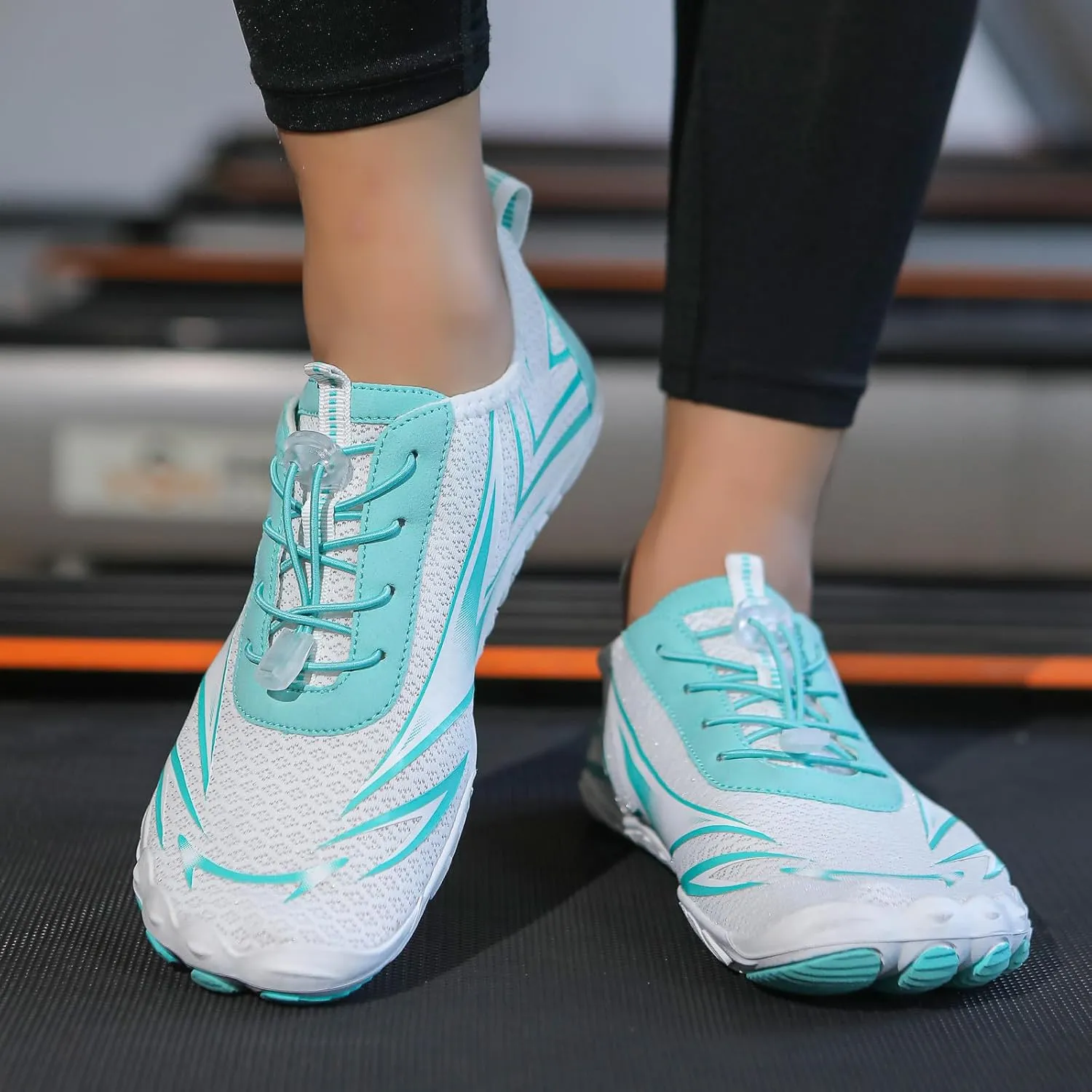 Hike Barefoot Footwear for Women Men Lightweight Non-Slip Hiking Athletic Footwear,Quick-Dry&Wide Toe Box Breathable Trail Shoes,Summer Comfortable Grounded Shoes with Adjustable Shoelaces