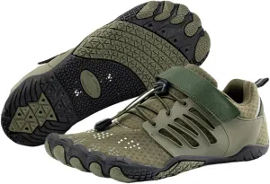 Hike Barefoot Shoes for Winter Autumn Footwear, Minimalist Barefoot Shoes for Men Women Wide Toe Zero Drop Athletic Hiking and Trail Running Shoe