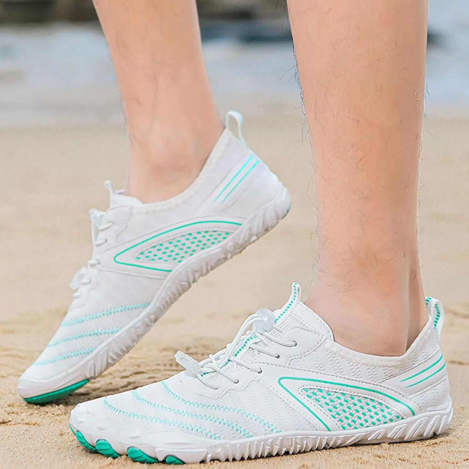Hike Barefoot Shoes for Women Men Non-Slip&Zero Drop Water Shoes,Waterproof Trail Running Beach Barefoot,Outdoor Lightweight Breathable Wide Toe Box Hiking Footwear,Fashion Comfort Footwear Unisex