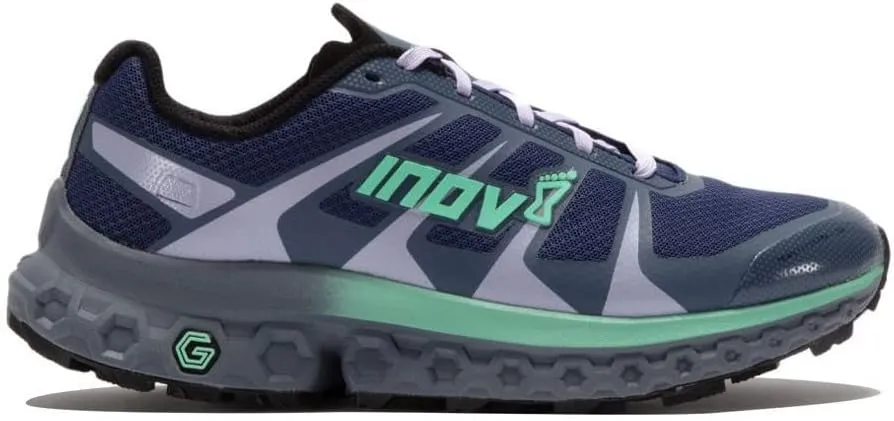 INOV8 Women's Trailfly Ultra G 300 Max Breathable Light Comfortable Cushioned Terrain Running Shoes | Wider Fit