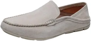 Loafers for Men Suede Vamp Business Working Solid Color Wedding Non Slip Anti-Slip Shoe Slip On