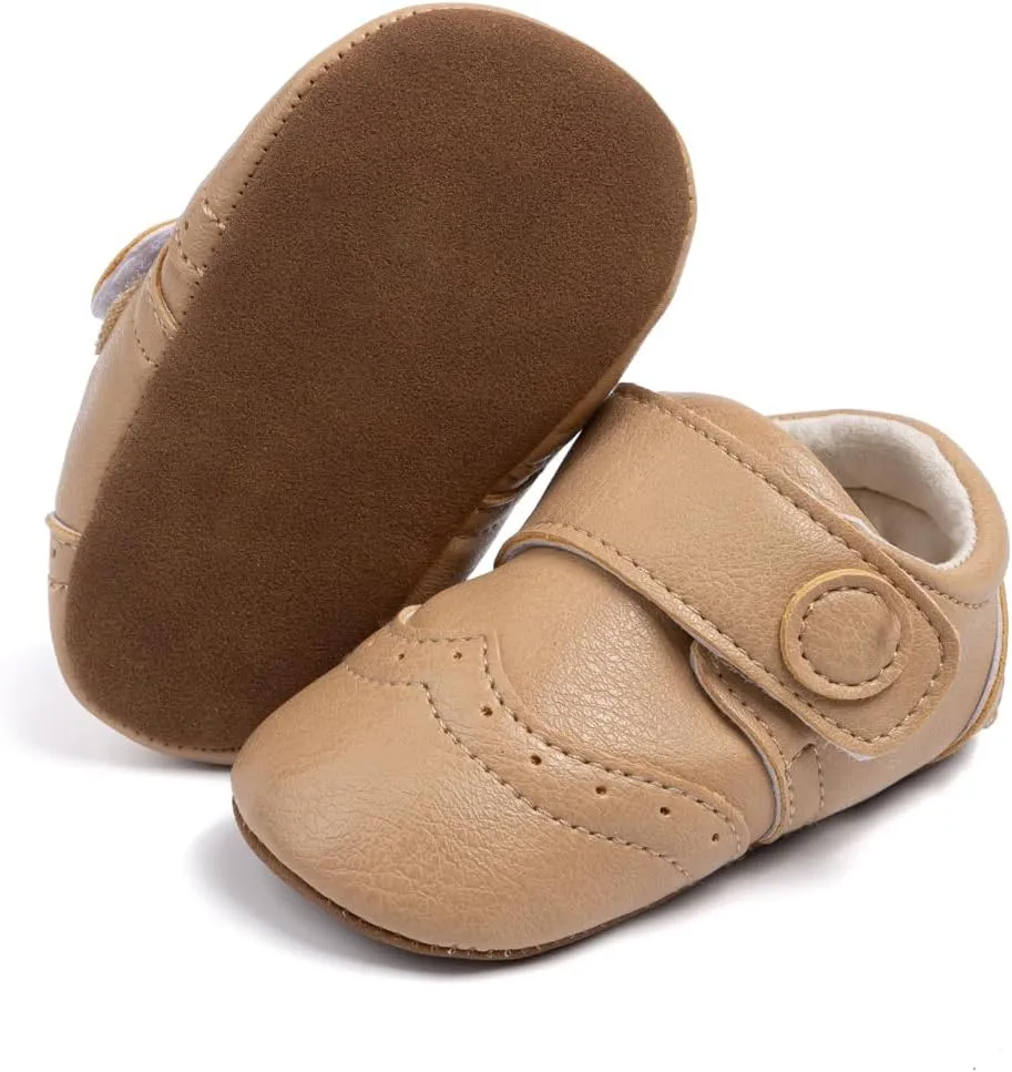 Meckior Infant Baby Girls Boys Premium Soft Sole Tassel Bowknot Moccasins Toddler Prewalker Princess Anti-Slip Crib Baptism Loafers Shoes