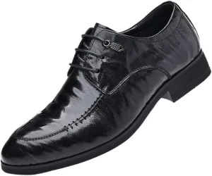 Men's Business Derby Shoes Classic Men's Leather Dress Shoes Formal Classic Business Oxford Shoes