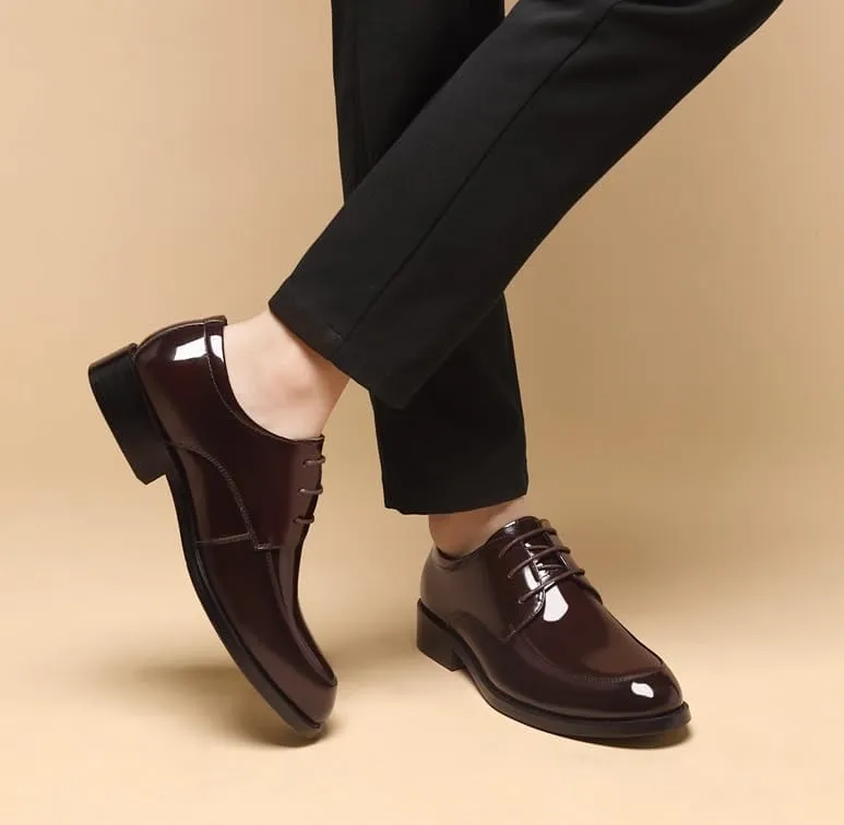 Men's Dress Shoes Classic Lace-up Business Formal Oxford Shoes for Men