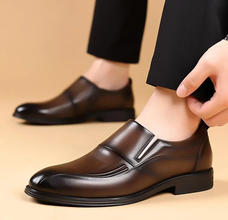 Men's Dress Sneakers Lightweight Comfortable Oxford Shoes for Business Formal Casual Loafers