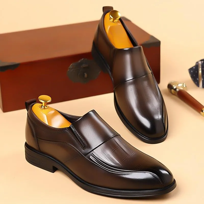 Men's Dress Sneakers Lightweight Comfortable Oxford Shoes for Business Formal Casual Loafers
