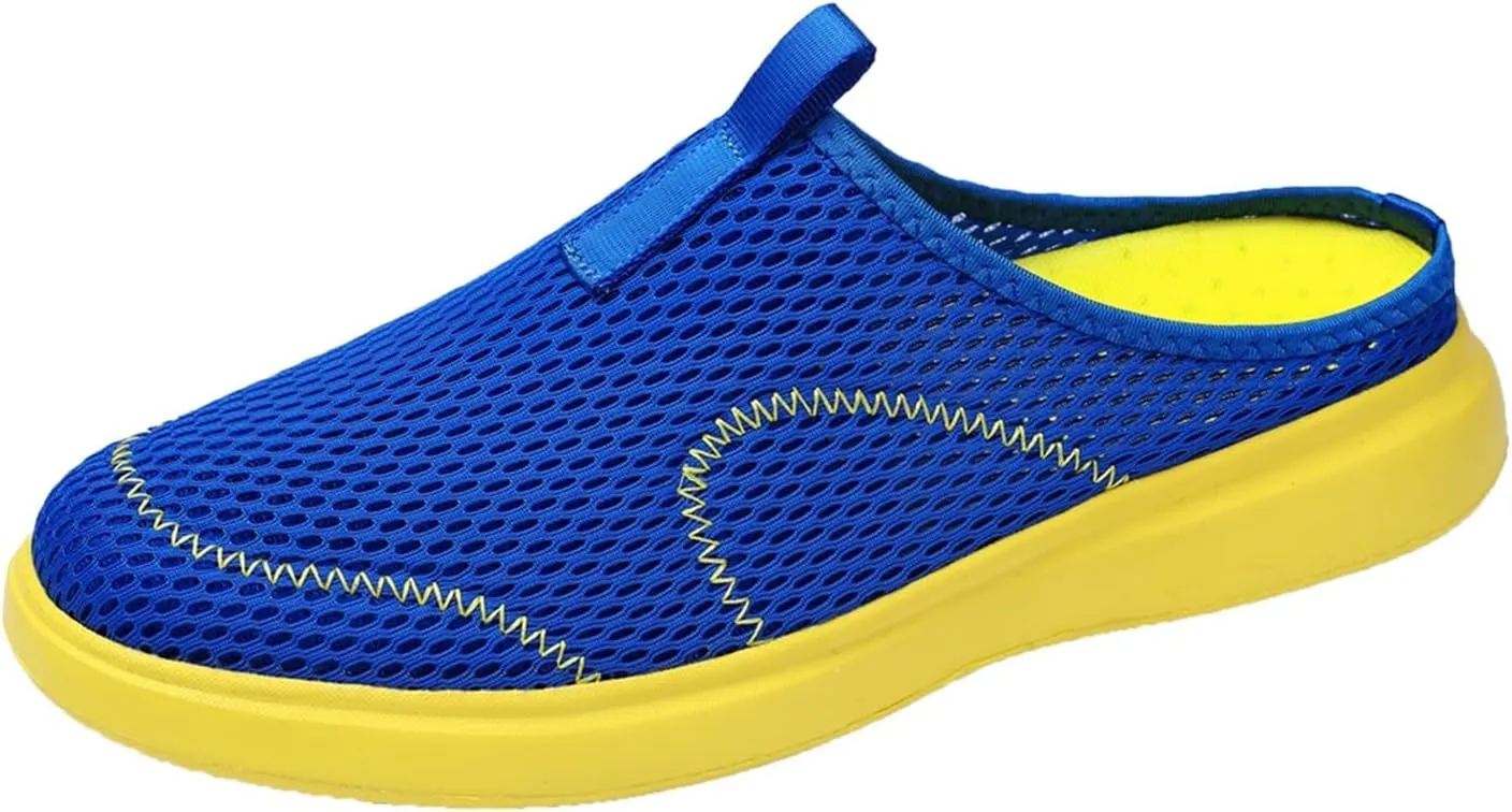 Men's Running Shoes Casual Slip on Walking Tennis Gym Sneakers Lightweight Breathable Mesh Workout Sports Sneakers
