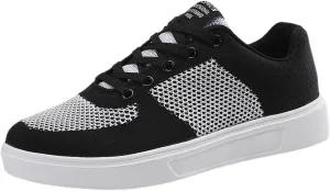 Outdoor Jogging Sneakers for Men Comfortable Breathable Lightweight Tennis Shoe Lightweight Work Shoes for Men