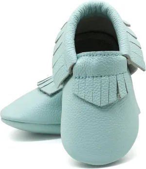 OWLOWLA Baby Moccasins Soft Sole Leather Baby Shoes Infant Toddler Pre-Walker Shoes Baby Boy Girl