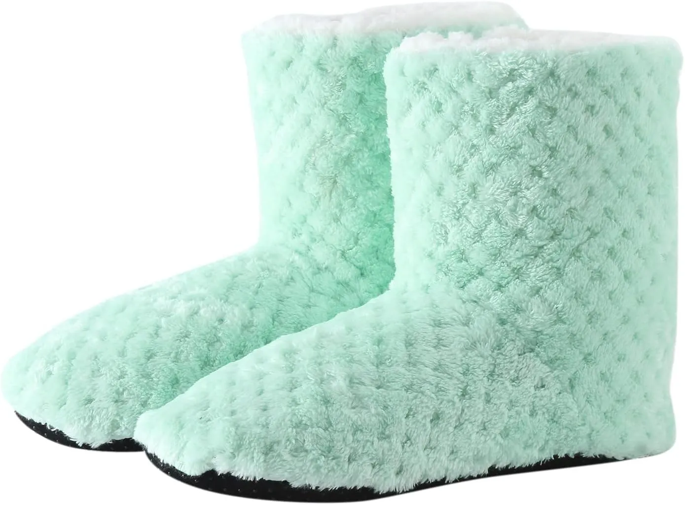 Snow Boots for Women Mid-Calf Lace up Outdoor Winter Shoes Comfort Walking Outdoor Shoes Fleece Lining Warm Booties