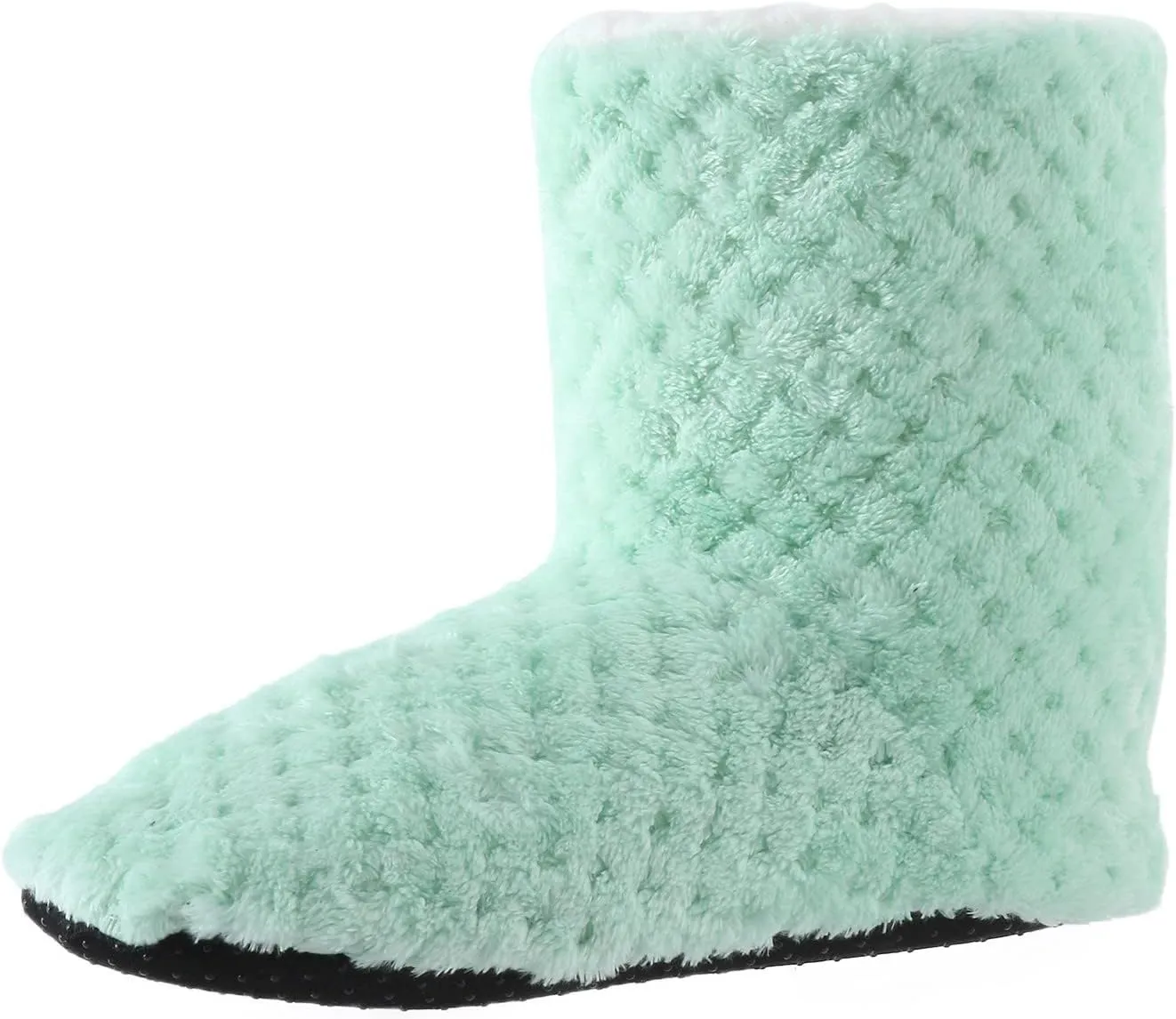 Snow Boots for Women Mid-Calf Lace up Outdoor Winter Shoes Comfort Walking Outdoor Shoes Fleece Lining Warm Booties