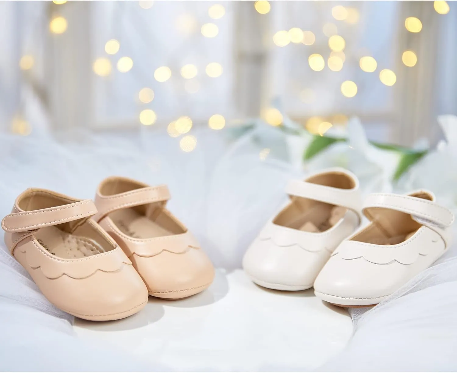 Soft Sole Baby Shoes - Infant Baby Walking Shoes Moccasins Rubber Sole Crib Shoes