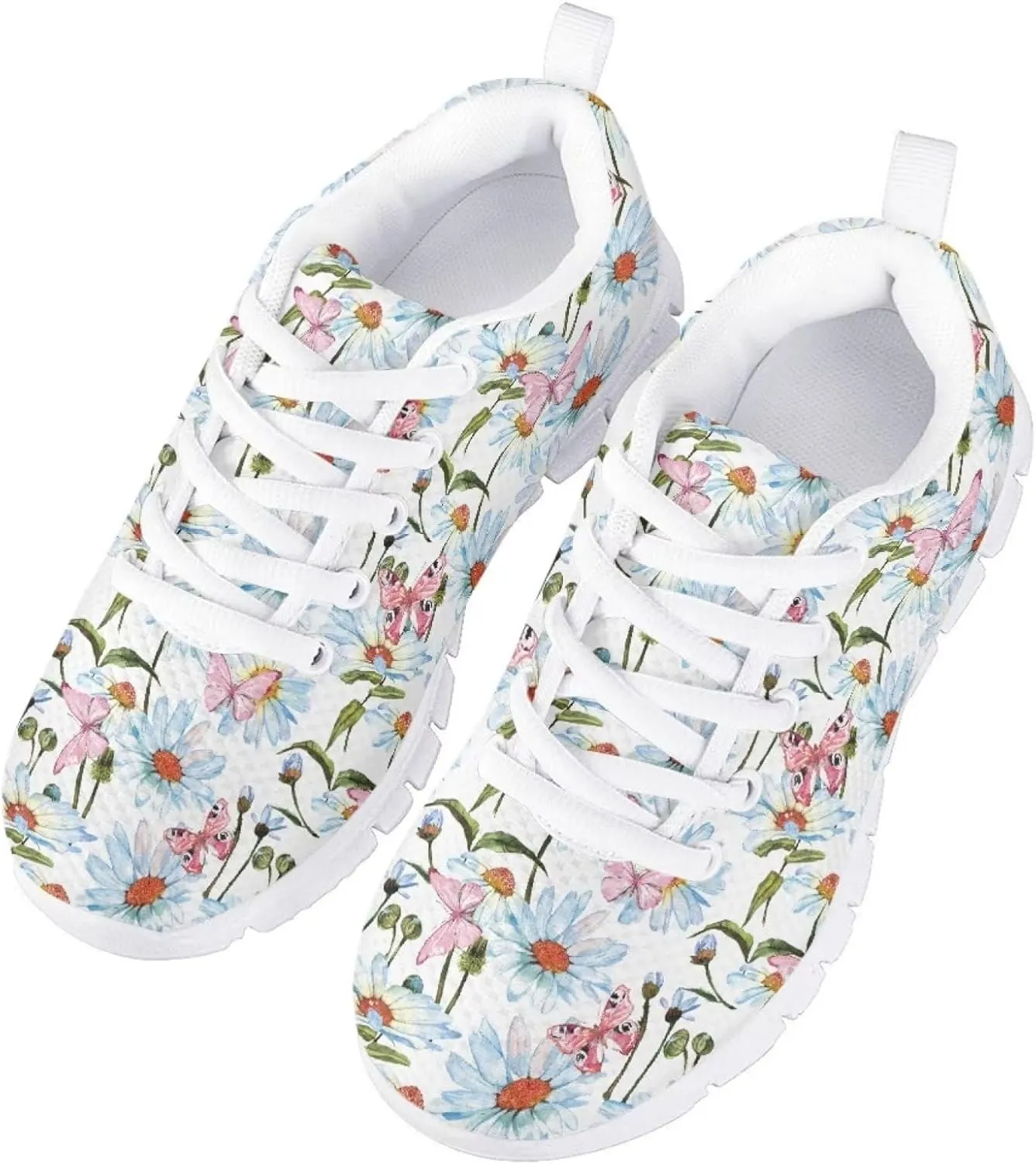SYtrade Kids' Cushioned Slip-On Shoes Boys Girls Athletic Gym Sneakers