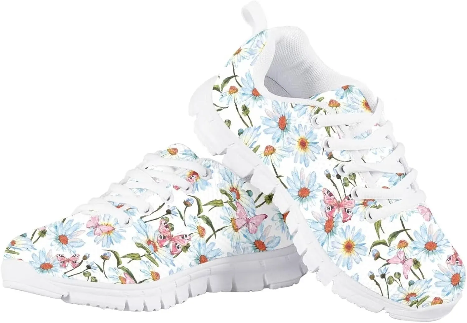 SYtrade Kids' Cushioned Slip-On Shoes Boys Girls Athletic Gym Sneakers