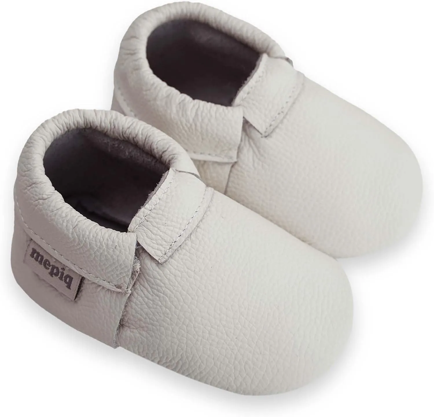 Toddler Moccasins Baby Shoes with Suede Sole, Soft Leather Anti Slip Crib Walking Baby Shoes Suitable for Indoor First Walking