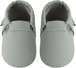 Toddler Moccasins Baby Shoes with Suede Sole, Soft Leather Anti Slip Crib Walking Baby Shoes Suitable for Indoor First Walking