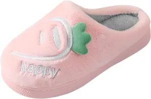 Toddler Slippers Girls Boys Home Slippers Warm House Slippers for Girls Slip On Indoor Slipper Fuzzy Slippers