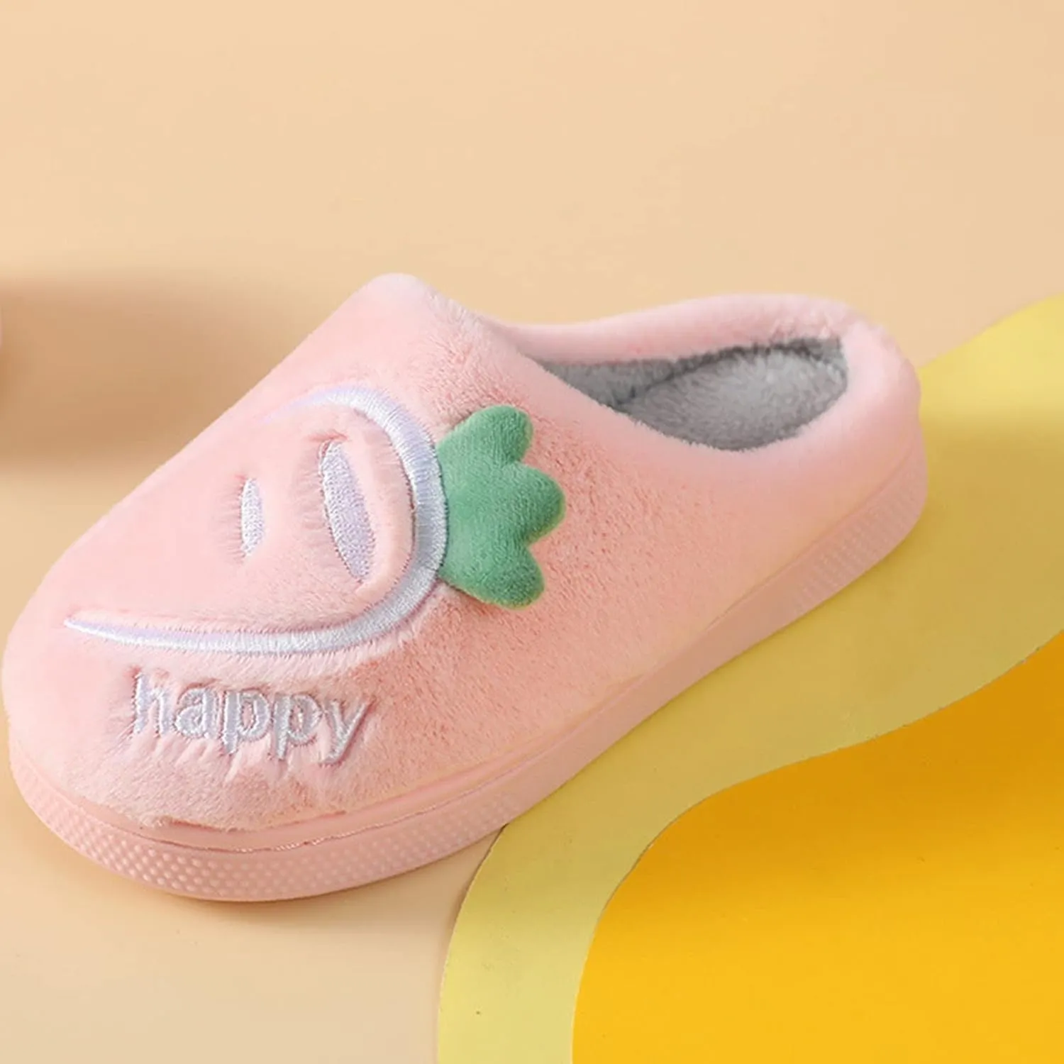 Toddler Slippers Girls Boys Home Slippers Warm House Slippers for Girls Slip On Indoor Slipper Fuzzy Slippers