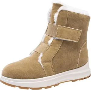 Women Snow Boots Winter Shoes Winter Warm Ankle Booties with Fur Lined Lining Outdoor Slip on Waterproof Short Boots