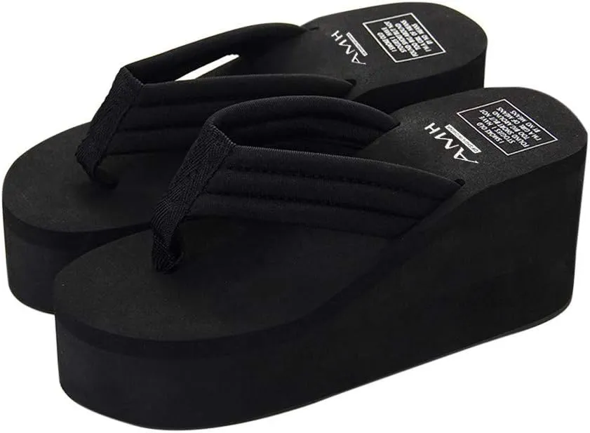 Women Summer Platform Slipsole Sandals Slipper Shoes Shoes Beach Women's Sandals Flip Flops Size 12 Women