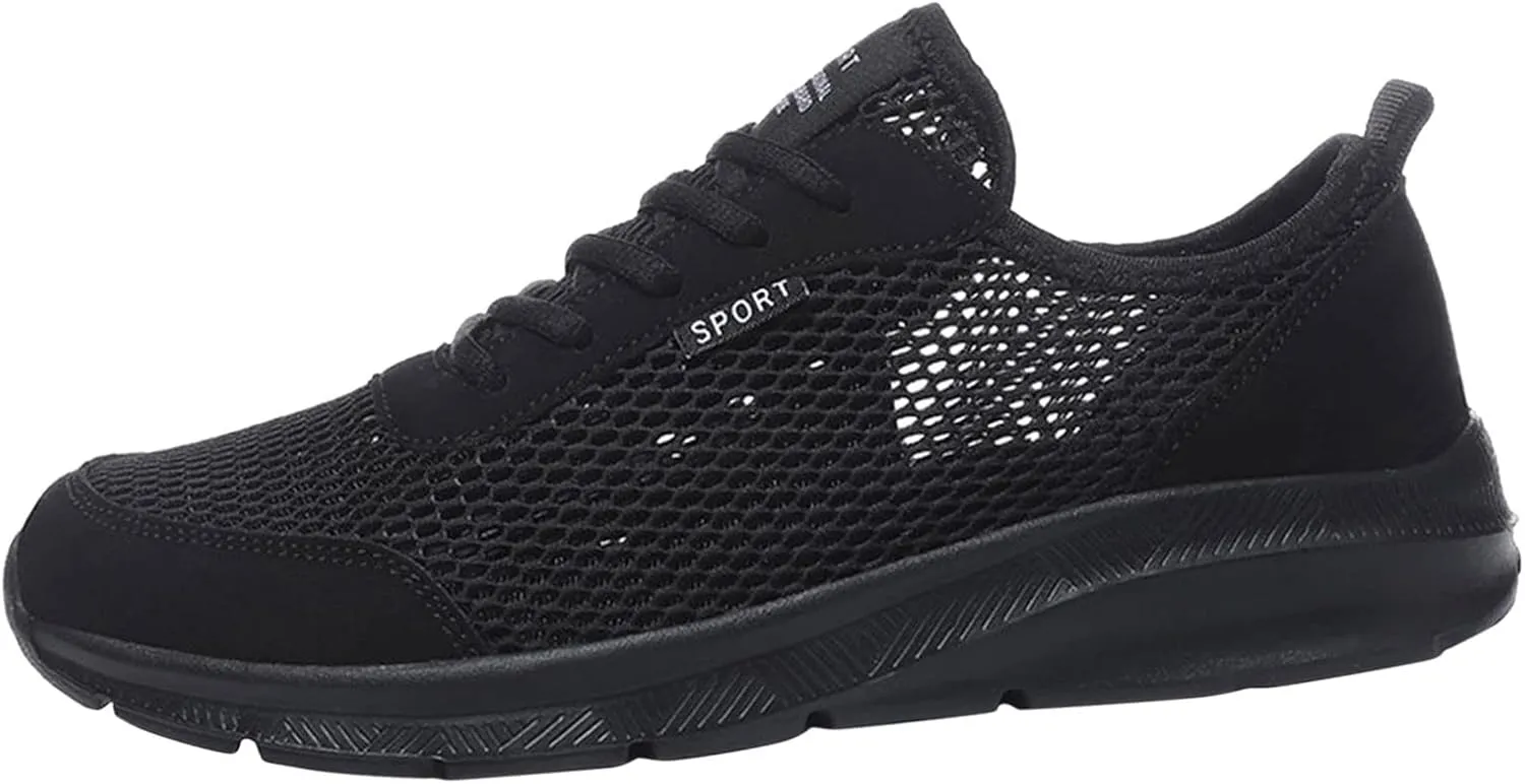 Work Shoes for Men Non Slip Casual Sneakers Lightweight Comfort Walking Shoes Non Slip Sneaker Running Shoes